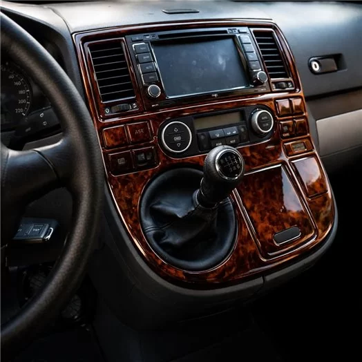 Volkswagen Multivan T5 08.03-08.09 Mascherine sagomate per rivestimento cruscotti 22-Decori