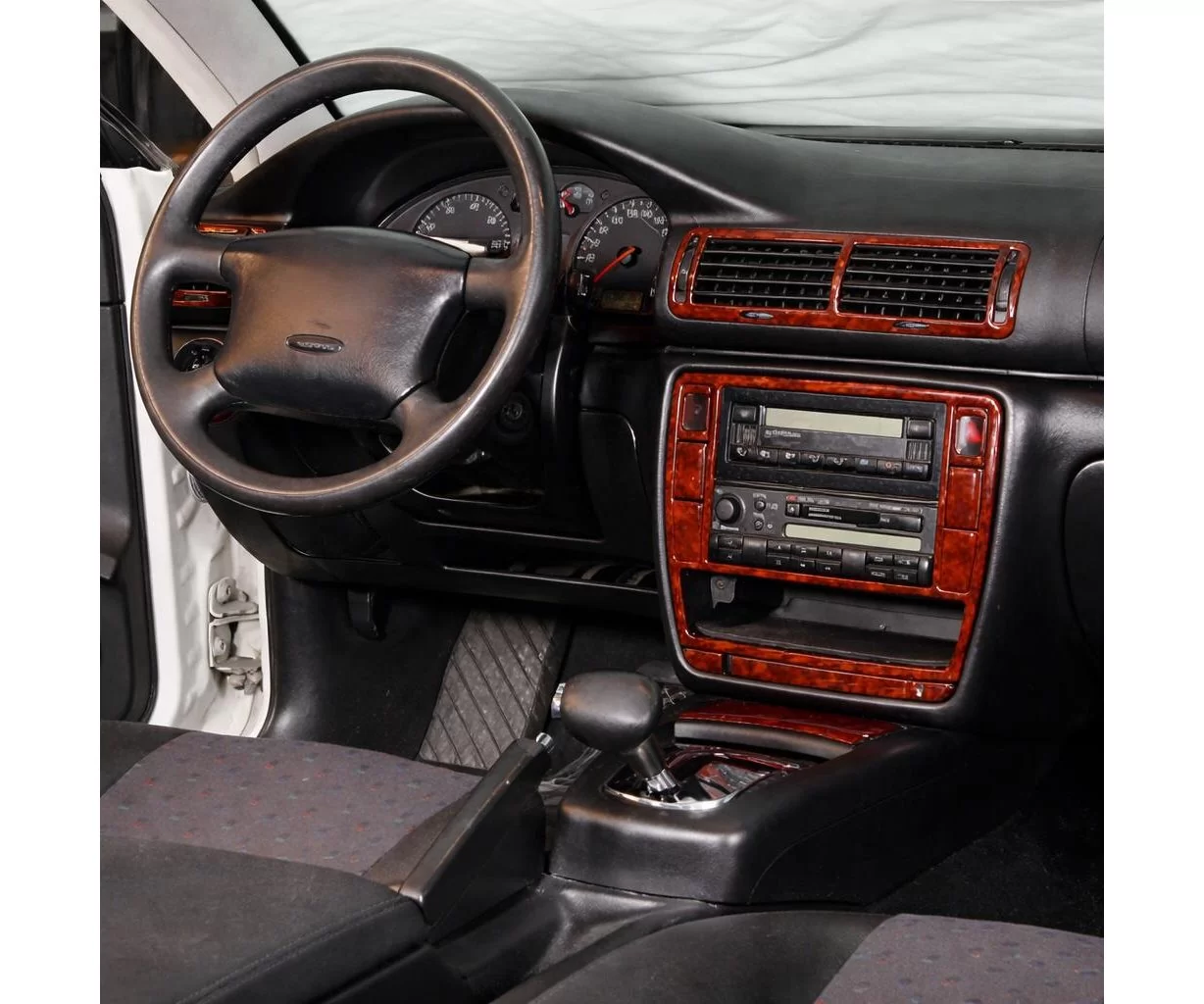 Volkswagen Passat B5 Typ 3B 09.96-06.04 3D Interior Dashboard Trim Kit Dash Trim Dekor 26-Parts Volkswagen Passat B5 Typ 3B 09.96-06.04 3D Interior Dashboard Trim Kit Dash Trim Dekor 26-Parts