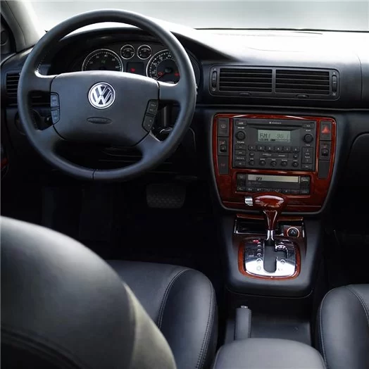Volkswagen Passat B5.5 Typ 3BG 07.04-06.05 3D Interior Dashboard Trim Kit Dash Trim Dekor 21-Parts