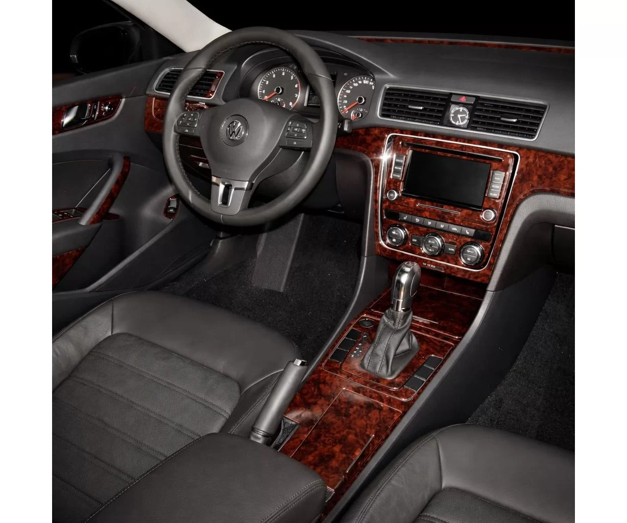 Volkswagen Passat B7 2012-UP SE Model Mascherine sagomate per rivestimento cruscotti 