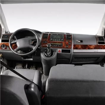 Volkswagen T5 Carevella 08.03-08.09 Habillage Décoration de Tableau de Bord 31-Pièce