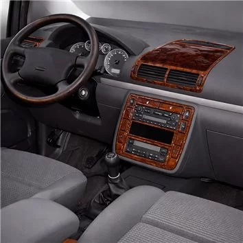 Volkswagen Sharan 04.00-12.09 3D Inleg dashboard Interieurset aansluitend en pasgemaakt op he 24-Teile
