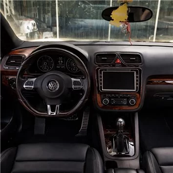 Volkswagen Scirocco 01.2013 Habillage Décoration de Tableau de Bord 16-Pièce