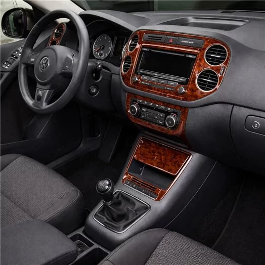 Volkswagen Tiguan 2009-2009 Full Set, Automatic AC BD Interieur Dashboard Bekleding Volhouder