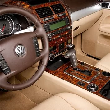Volkswagen Touareg 2004-2010 Mascherine sagomate per rivestimento cruscotti 72-Decori