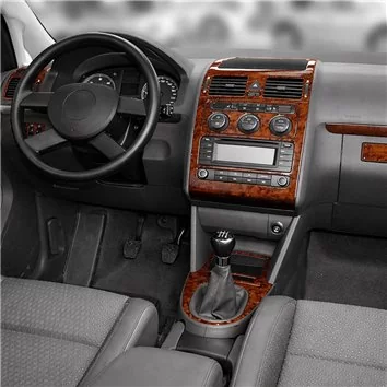 Volkswagen Touran 01.03-12.09 Mascherine sagomate per rivestimento cruscotti 11-Decori