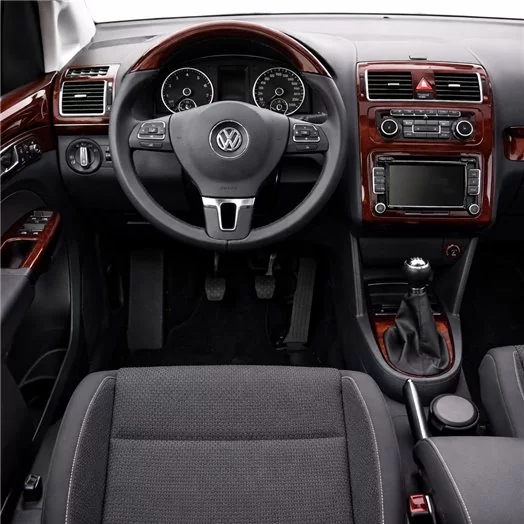 Volkswagen Touran 2010 Mittelkonsole Armaturendekor Cockpit Dekor 12-Teile