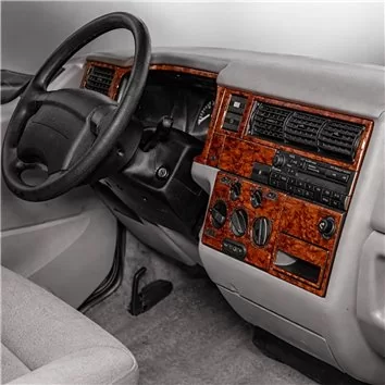 Volkswagen Transporter T4 01.96-08.98 3D Inleg dashboard Interieurset aansluitend en pasgemaakt op he 20-Teile