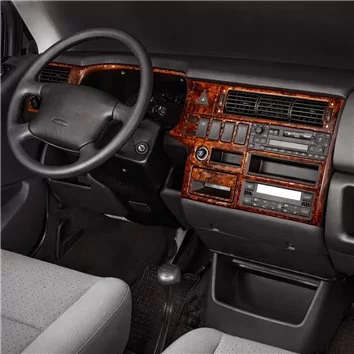 Volkswagen Transporter T4 09.98-07.03 Mittelkonsole Armaturendekor Cockpit Dekor 18-Teile