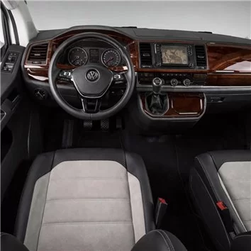 Volkswagen Transporter T6 2016 3D Inleg dashboard Interieurset aansluitend en pasgemaakt op he 20-Teile 2