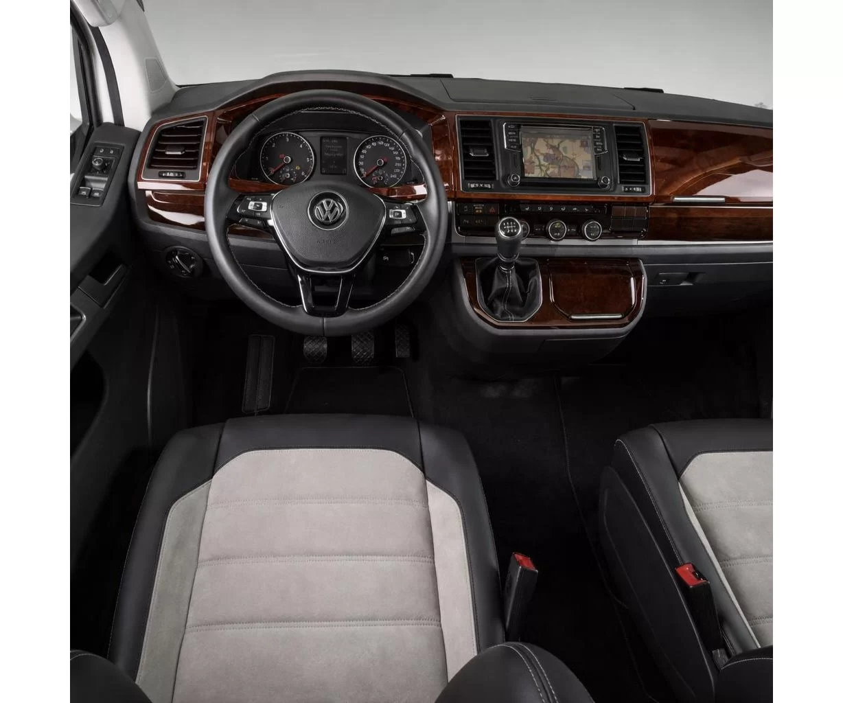 Volkswagen Transporter T6 2016 Mascherine sagomate per rivestimento cruscotti 20-Decori