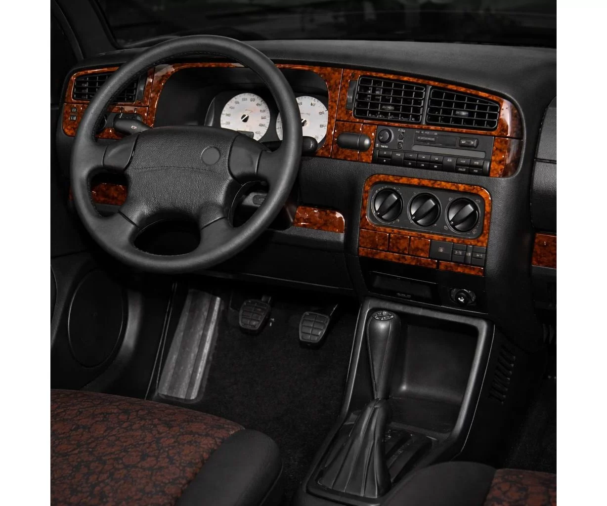 Volkswagen Vento 04.95-09.97 Mittelkonsole Armaturendekor Cockpit Dekor 23-Teile Volkswagen Vento 04.95-09.97 Mittelkonsole Armaturendekor Cockpit Dekor 23-Teile