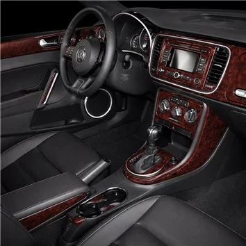 Volkswagen Beetle 2012-UP Voll Satz, With NAVI BD innenausstattung armaturendekor cockpit dekor