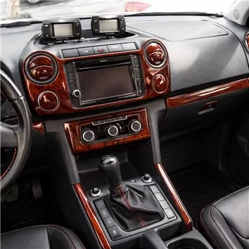 Volkswagen Amarok 01.2011 Mascherine sagomate per rivestimento cruscotti 35-Decori