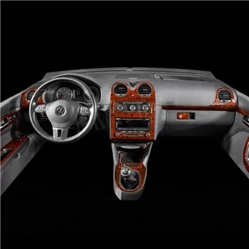Volkswagen Caddy 09.2010 Mittelkonsole Armaturendekor Cockpit Dekor 16-Teile