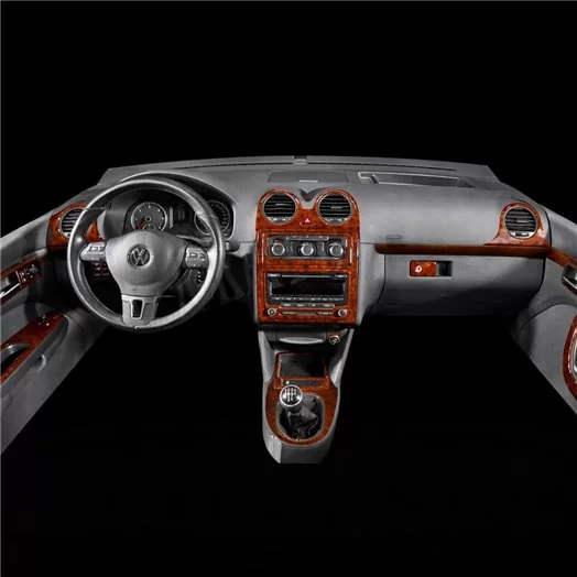 Volkswagen Caddy 09.2010 3D Inleg dashboard Interieurset aansluitend en pasgemaakt op he 16-Teile Volkswagen Caddy 09.2010 3D Inleg dashboard Interieurset aansluitend en pasgemaakt op he 16-Teile