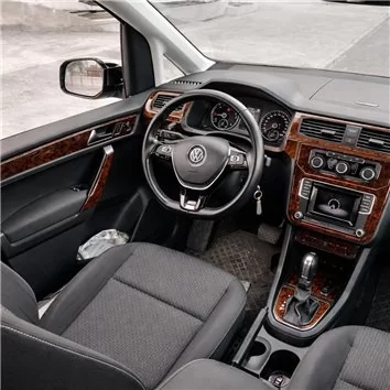 Volkswagen Caddy 09.2015 3D Inleg dashboard Interieurset aansluitend en pasgemaakt op he 20-Teile