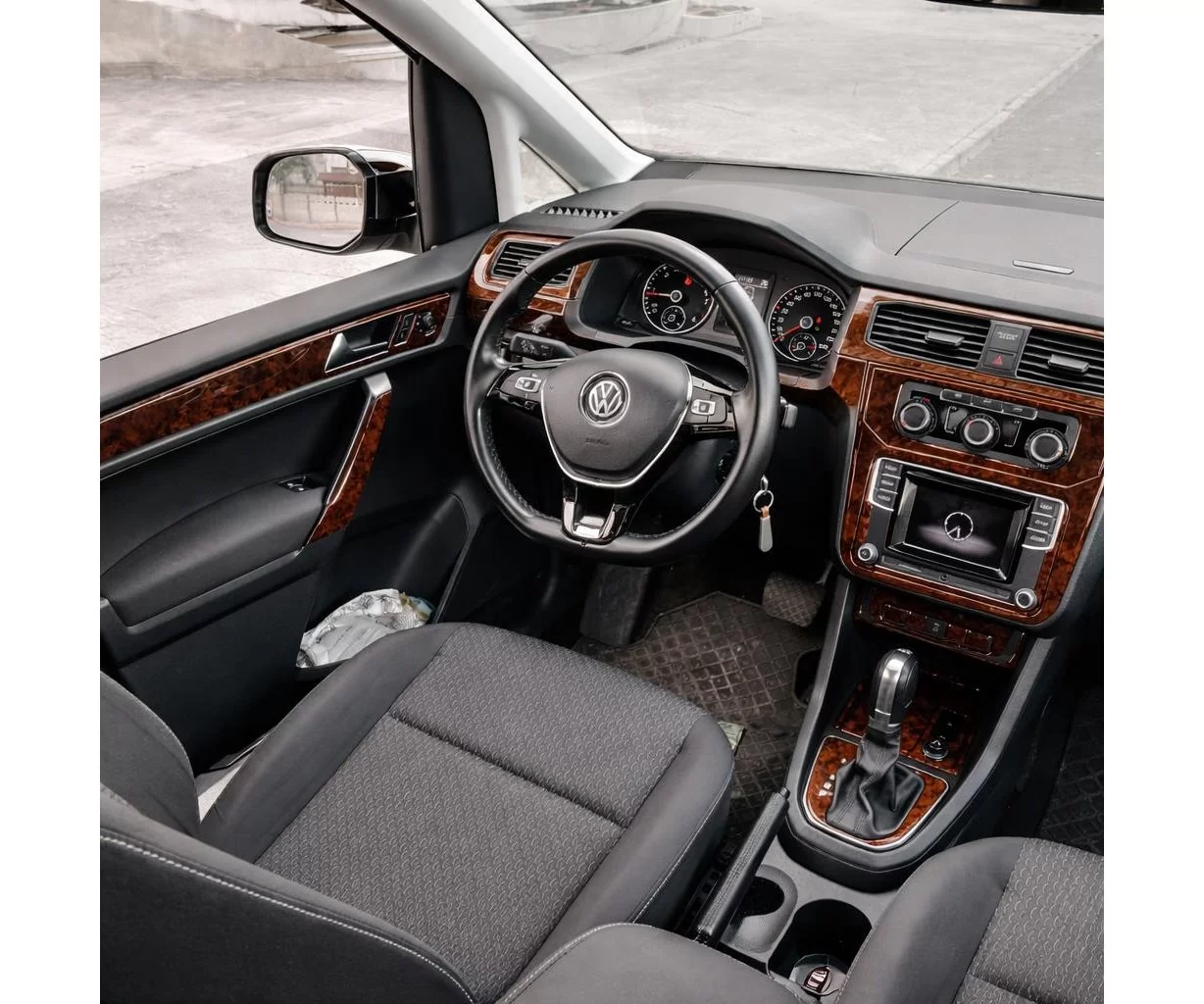 Volkswagen Caddy 09.2015 Mascherine sagomate per rivestimento cruscotti 20-Decori