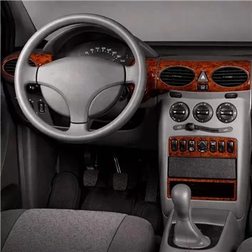 Mercedes A-Class W168 09.97-02.01 3D Interior Dashboard Trim Kit Dash Trim Dekor 12-Parts