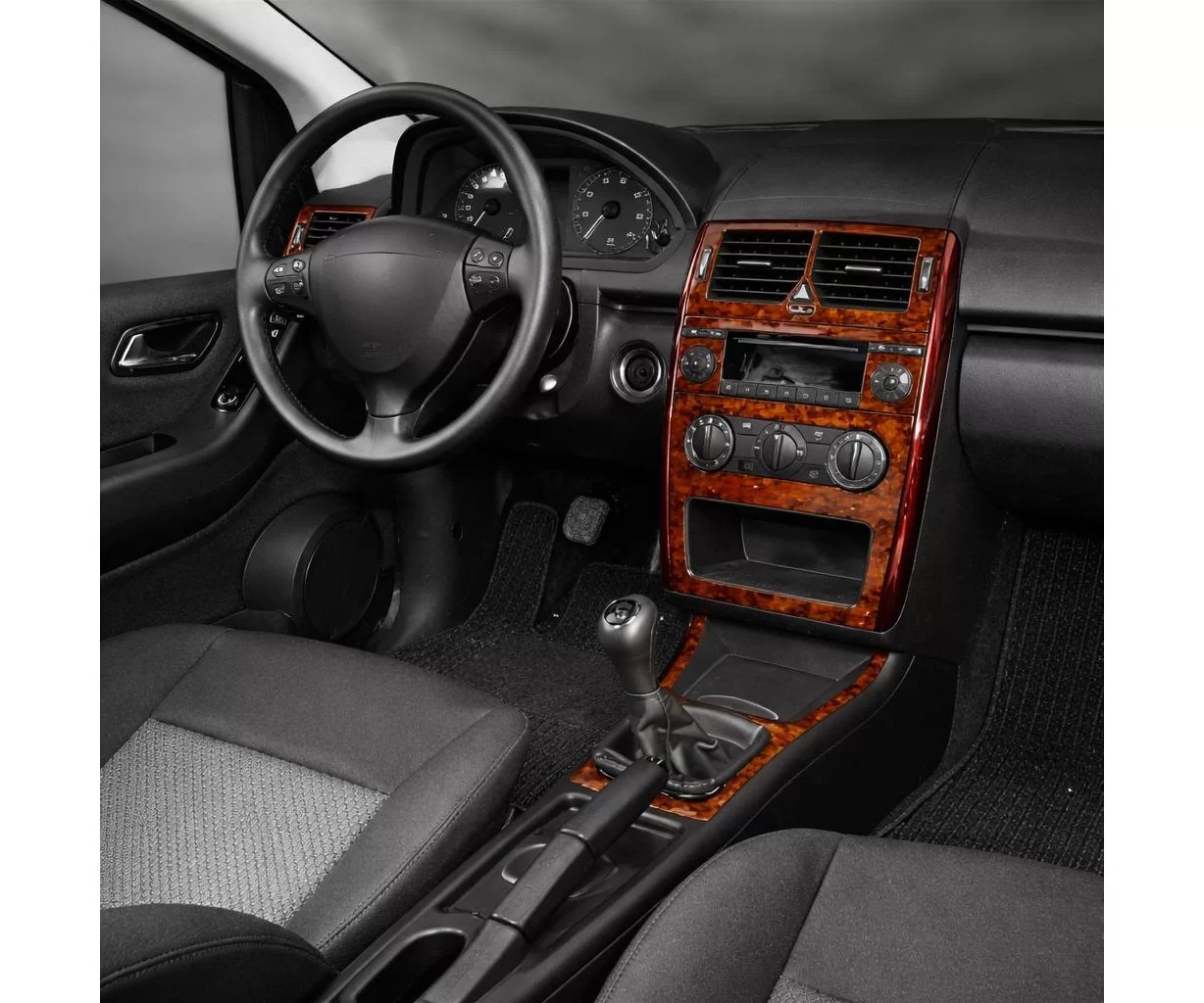 Mercedes A-Class W169 B-Class W245 07.2004 Mascherine sagomate per rivestimento cruscotti 10-Decor Mercedes A-Class W169 B-Class W245 07.2004 Mascherine sagomate per rivestimento cruscotti 10-Decor