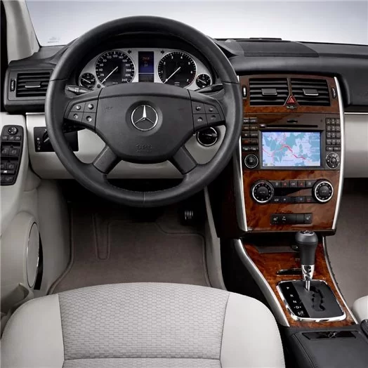 Mercedes A-Class W169 B-Class W245 07.2004 3D Interior Dashboard Trim Kit Dash Trim Dekor 10-Parts Mercedes A-Class W169 B-Class W245 07.2004 3D Interior Dashboard Trim Kit Dash Trim Dekor 10-Parts