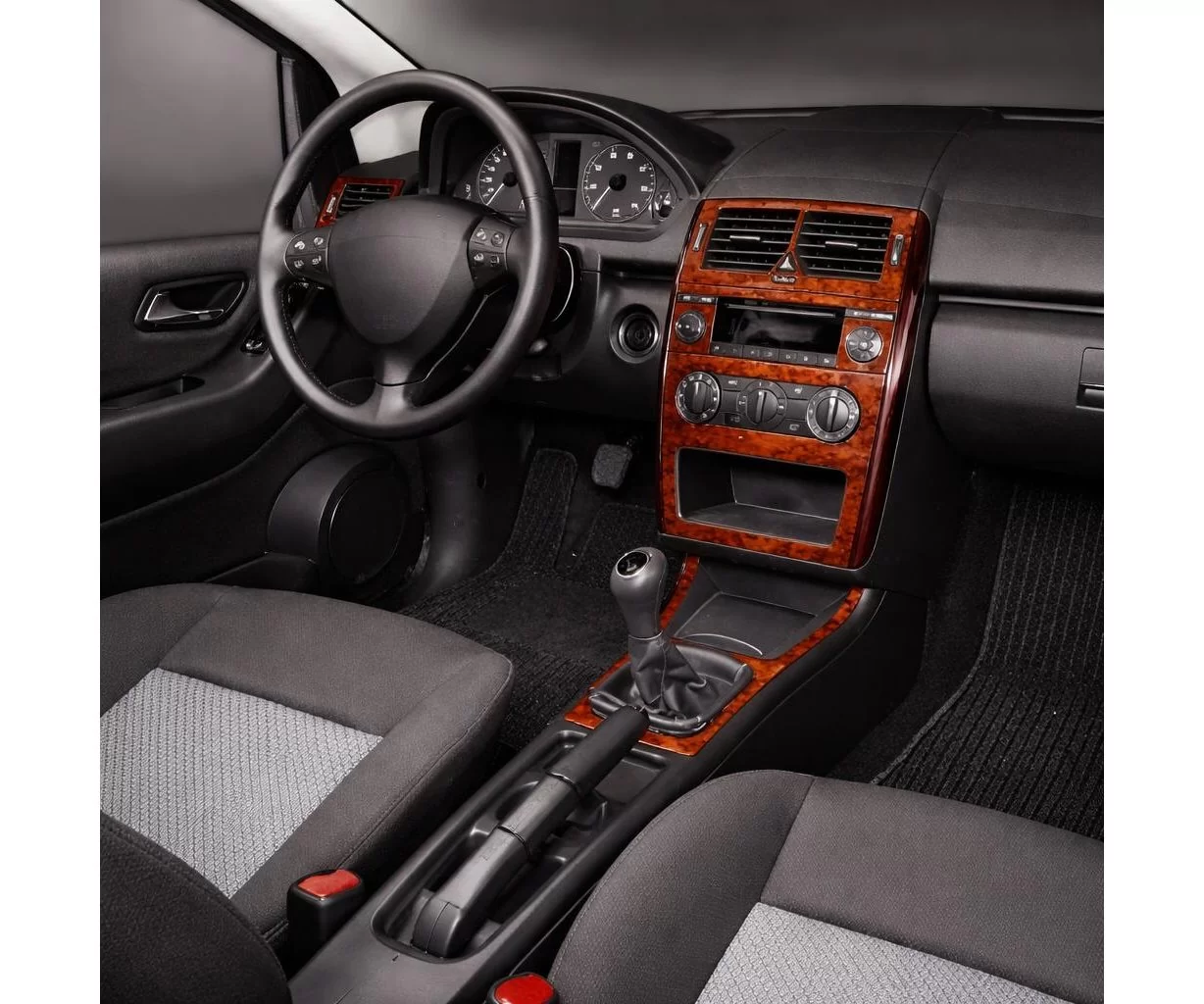 MercedesA-Class W169 B-Class W245 07.2004 3D Inleg dashboard Interieurset aansluitend en pasgemaakt op he 11-Teile MercedesA-Class W169 B-Class W245 07.2004 3D Inleg dashboard Interieurset aansluitend en pasgemaakt op he 11-Teile