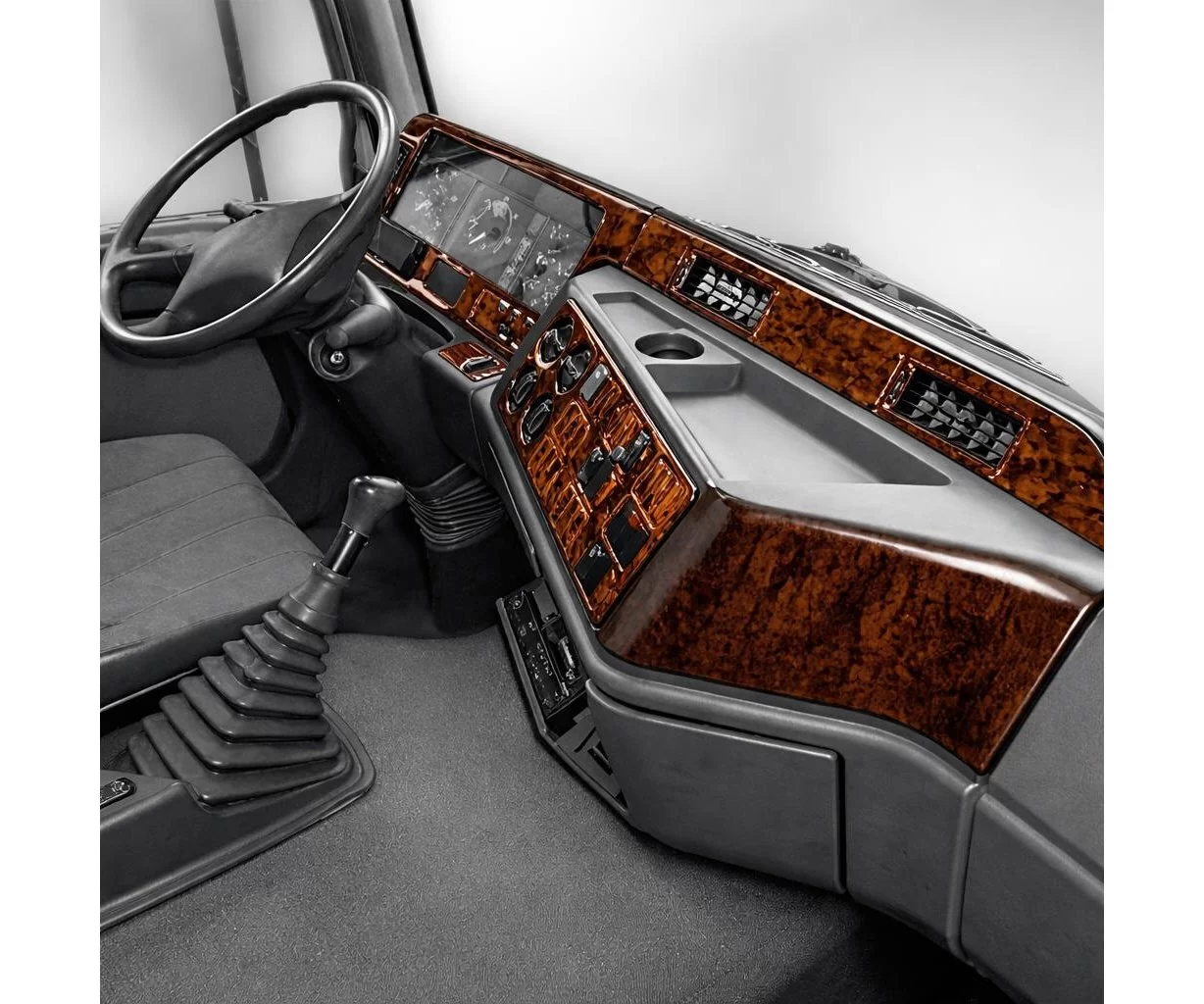 Mercedes Actros 05.96-01.00 3D Inleg dashboard Interieurset aansluitend en pasgemaakt op he 40-Teile