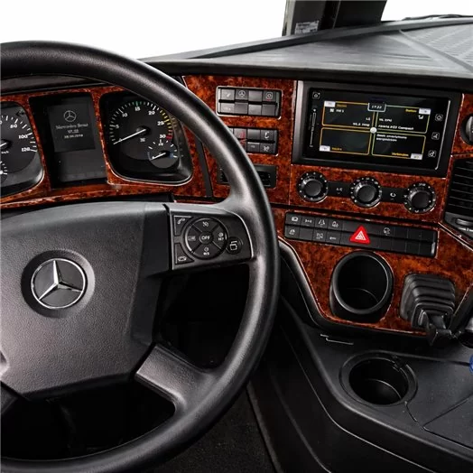 Mercedes Actros Antos 09.2016 3D Interior Dashboard Trim Kit Dash Trim Dekor 24-Parts