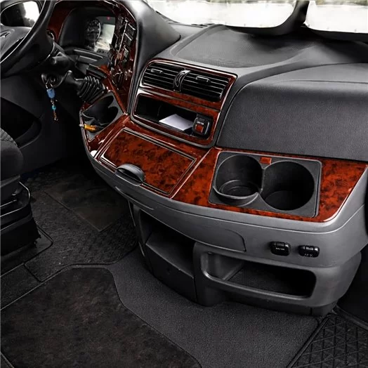 Mercedes Actros Full Set 04.03-08.11 3D Inleg dashboard Interieurset aansluitend en pasgemaakt op he 42-Teile