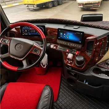 Mercedes Actros MK5 ab 2021 Habillage Décoration de Tableau de Bord 32-Pièce