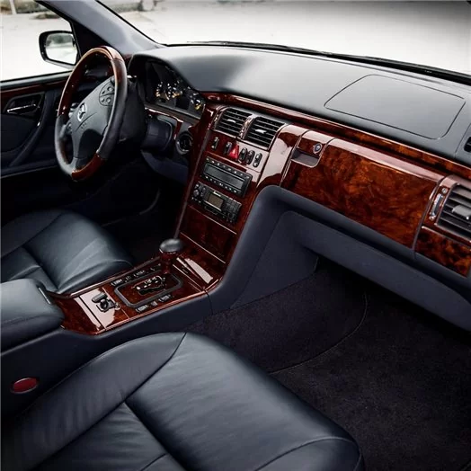 Mercedes Benz E Class W210 1998-2002 Full Set Interior BD Dash Trim Kit