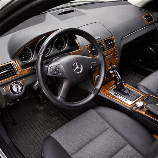 Mercedes C-Class W204 01.2006 Mittelkonsole Armaturendekor Cockpit Dekor 17-Teile Mercedes C-Class W204 01.2006 Mittelkonsole Armaturendekor Cockpit Dekor 17-Teile