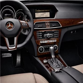 Mercedes C-Class W205 2015–present Mascherine sagomate per rivestimento cruscotti 18-Decori Mercedes C-Class W205 2015–present Mascherine sagomate per rivestimento cruscotti 18-Decori