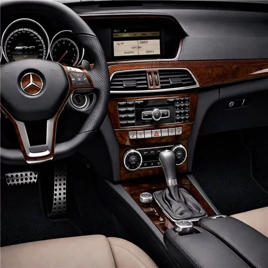 Mercedes C-Class W205 2015–present Mascherine sagomate per rivestimento cruscotti 18-Decori Mercedes C-Class W205 2015–present Mascherine sagomate per rivestimento cruscotti 18-Decori