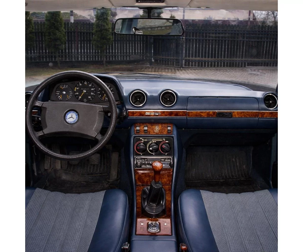 Mercedes E-Class W123 01.76-01.86 Mittelkonsole Armaturendekor Cockpit Dekor 10-Teile