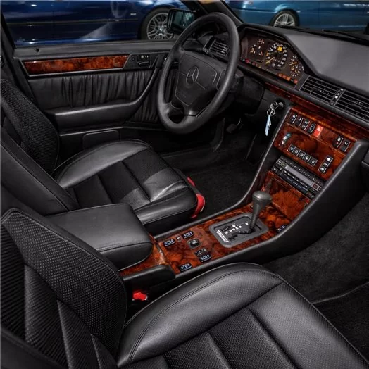 Mercedes E-Class W124 01.85-05.96 Habillage Décoration de Tableau de Bord 14-Pièce Mercedes E-Class W124 01.85-05.96 Habillage Décoration de Tableau de Bord 14-Pièce