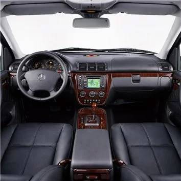 Mercedes ML-Class W163 01.2000 Mittelkonsole Armaturendekor Cockpit Dekor 21-Teile