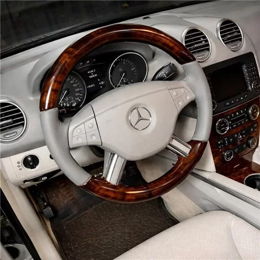 Mercedes ML-Class W164 2006-2011 3D Inleg dashboard Interieurset aansluitend en pasgemaakt op he 41-Teile