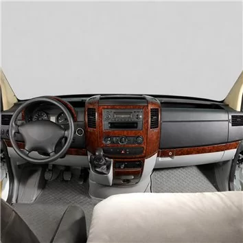 Mercedes Sprinter W906 04.2006 Mittelkonsole Armaturendekor Cockpit Dekor 40-Teile