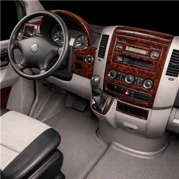 Mercedes Sprinter W906 04.2006 Mittelkonsole Armaturendekor Cockpit Dekor 14-Teile