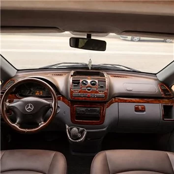 Mercedes Vito W639 01.2006 Habillage Décoration de Tableau de Bord 22-Pièce