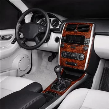 Mercedes W245 B-Class 2005 – 2011 3D Interior Dashboard Trim Kit Dash Trim Dekor 16-Parts