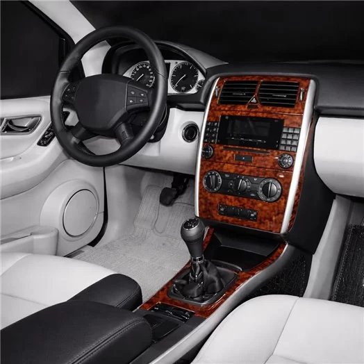 Mercedes W245 B-Class 2005 – 2011 3D Inleg dashboard Interieurset aansluitend en pasgemaakt op he 16-Teile