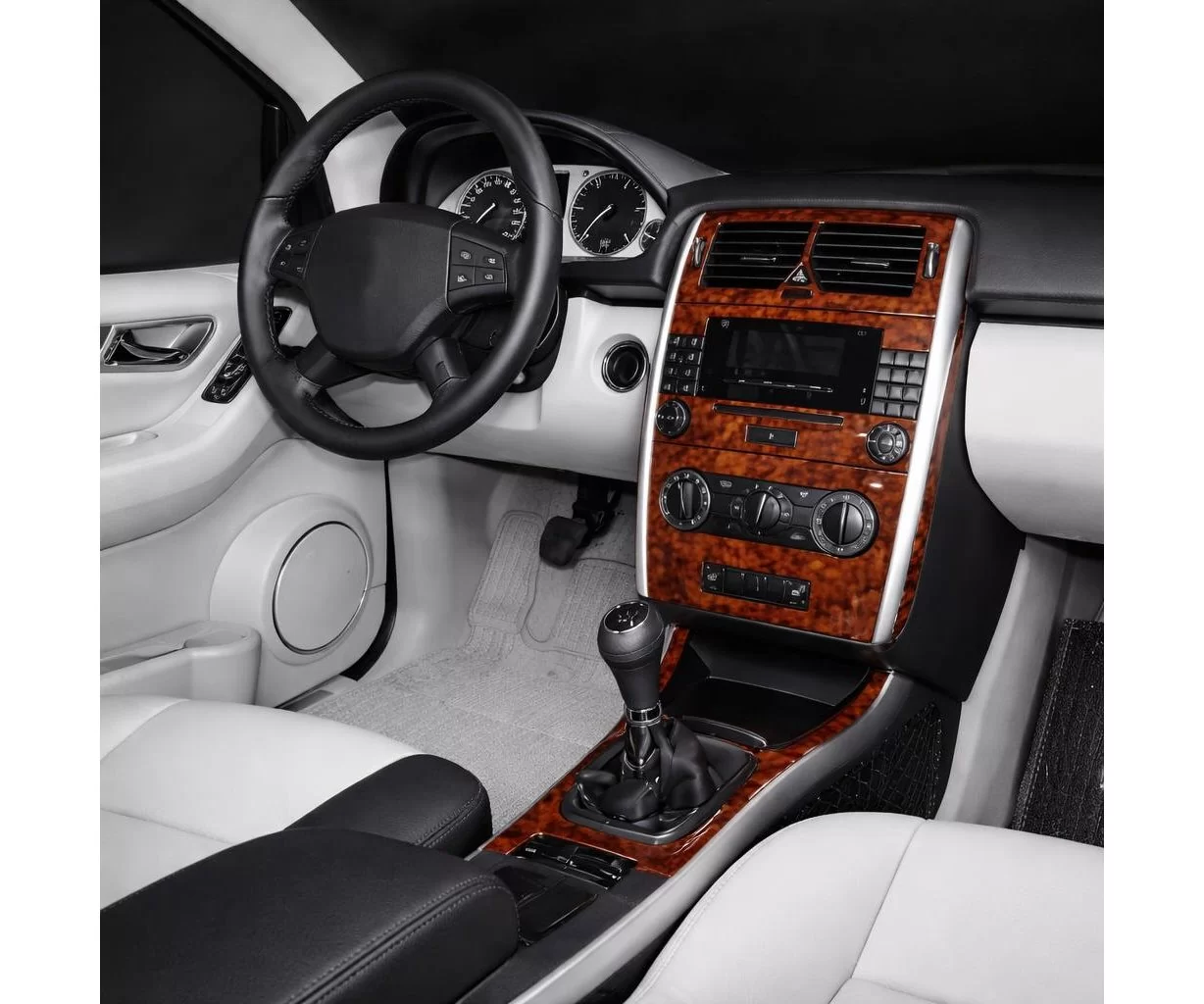 Mercedes W245 B-Class 2005 – 2011 Mittelkonsole Armaturendekor Cockpit Dekor 18-Teile