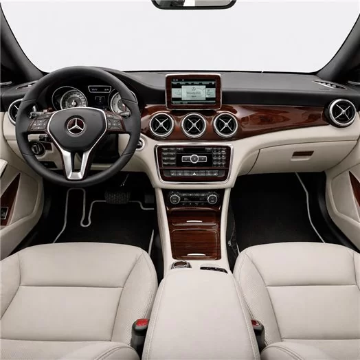 Mercedes-Benz CLA-Class 2014-2017 3D Inleg dashboard Interieurset aansluitend en pasgemaakt op he 39-Teile