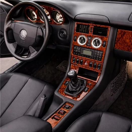 Mercedes Benz SLK 1998-2000 Full Set, OEM Compliance Interior BD Dash Trim Kit Mercedes Benz SLK 1998-2000 Full Set, OEM Compliance Interior BD Dash Trim Kit