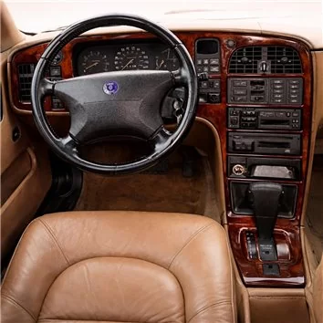 Saab 9000 1995-1996 Automatic Gearbox, 11 Parts set BD Interieur Dashboard Bekleding Volhouder