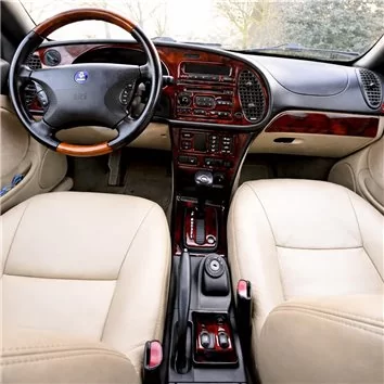 Saab 9-3 1999-2002 Manual Gearbox, With CD Player, Without OEM, 20 Parts set BD innenausstattung armaturendekor cockpit dekor Saab 9-3 1999-2002 Manual Gearbox, With CD Player, Without OEM, 20 Parts set BD innenausstattung armaturendekor cockpit dekor