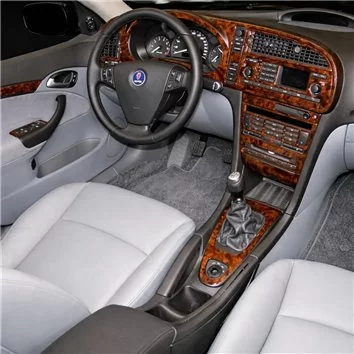 Saab 9-3 2003-2006 Automatic Gear, With Infotaintment BD innenausstattung armaturendekor cockpit dekor