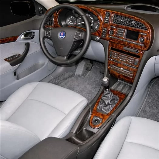 Saab 9-3 2003-2006 Automatic Gear, With Infotaintment BD Décoration de tableau de bord
